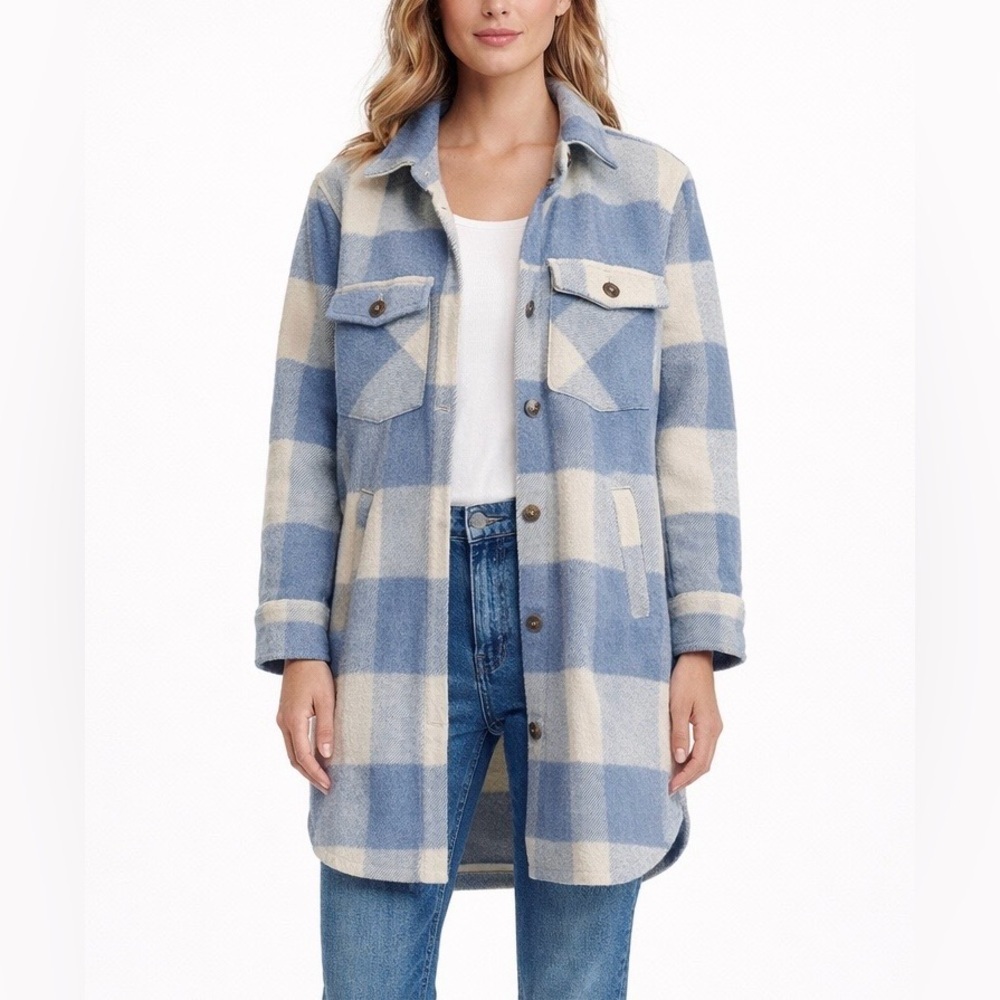 BlankNYC Long Line Shacket